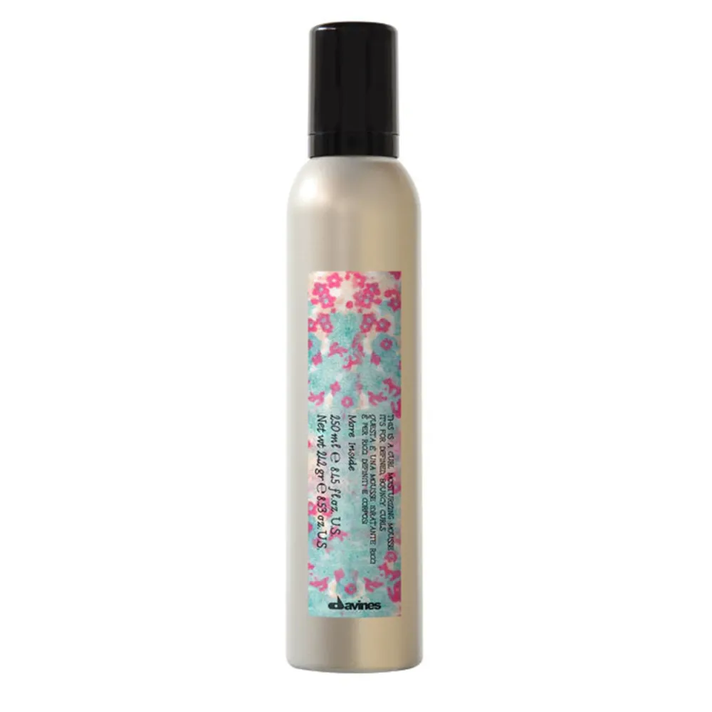 Davines More Inside Curl Moisturizing Mousse soenguvaht lokkis juustele 250ml